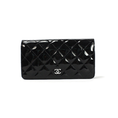 샤넬장지갑 페이던트 램스킨 블랙 신상