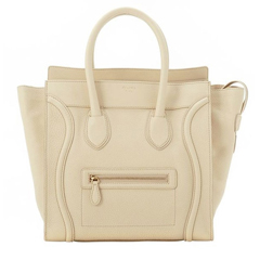 셀린느 러기지백 미듐 아이보리