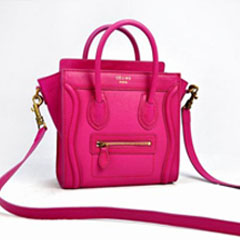 셀린느 러기지백 핑크 스몰