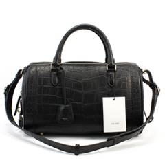 셀린느 Asymmetrica 핸드백 악어패턴