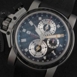 그레암 CHRONOFIGHTER OVERSIZE TITANIUM AIRWING GUN METAL (20VKT.T01A.K10B )-1