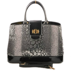 펜디 뱀피무늬 토트크로스백