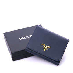 프라다 반지갑 1M0176 블루