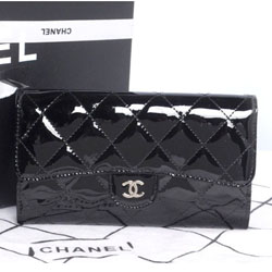 샤넬 페이던트지갑 블랙