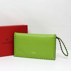 발렌티노 클러치 연두