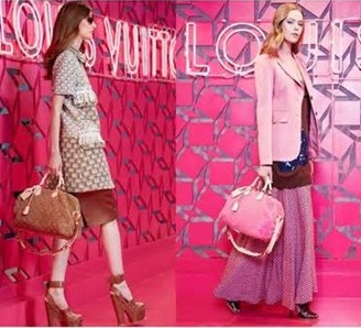 루이비통 스톤 스피디 35 M40831 핑크