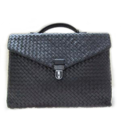 보테가 베네타 브리프케이스 6546 블랙 양가죽