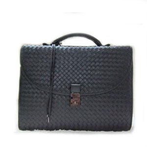 보테가 베네타 브리프케이스 1021 블랙 양가죽