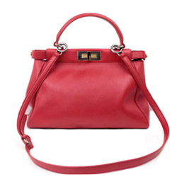 펜디 피카부백 레드