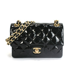 샤넬 클래식 플랩백 20cm 페이튼 블랙