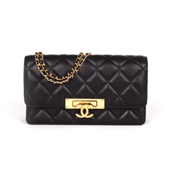 샤넬 14ss 클래식 램스킨 woc 플랩백