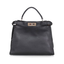 펜디 피카부백 빅스티츠 블랙