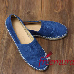 샤넬 스웨이드 에스파듀 블루