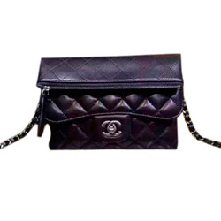 샤넬 램스킨 듀얼 플랩백