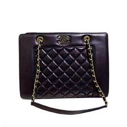 샤넬 램스킨 샤핑백