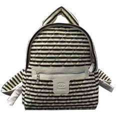 샤넬 크루져라인 스트라입 백팩