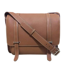  에르메스 스티브 메신져백 토고가죽