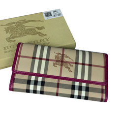 버버리 똑딱이 3단 장지갑 99805