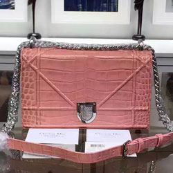 크리스찬디올 16년 보이백 와니 핑크