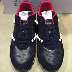 발렌티노 남여공용 스니커즈 블랙