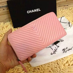 샤넬 지퍼 월릿 A50497