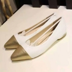샤넬 단화 화이트