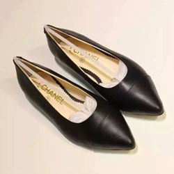 샤넬 단화 올블랙