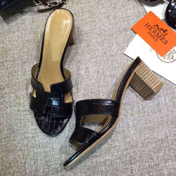 에르메스 오란 힐 블랙