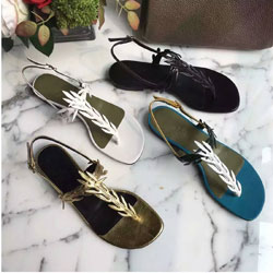 에르메스 플라워 샌들