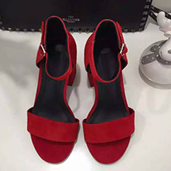 알락산더왕 구두 레드