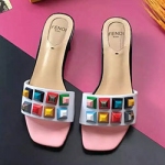펜디 멀티 슬리퍼