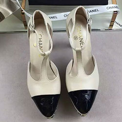 샤넬 구두 아이보리