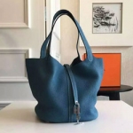 에르메스 피코탄 18CM , 22CM 네이비