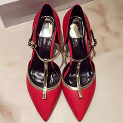 디올 구두 레드