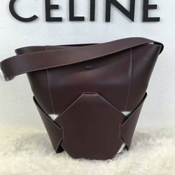 셀린느 숄더백 버건디 178003