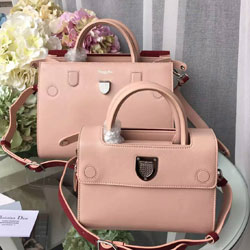 크리스찬 디올 토드 크로스백 핑크