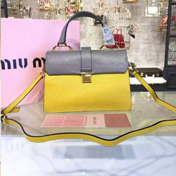 미우미우 TOP 셀라 조치 수상! 15 가을 겨울 MADRAS 가방 R1105C