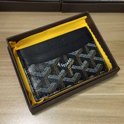 고야드 카드지갑 블랙