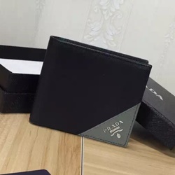 프라다 신상 반지갑 블랙