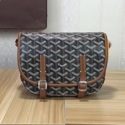 [고급형]고야드 벨베데르 크로스백 브라운