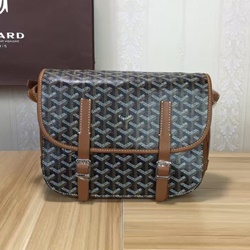 [고급형]고야드 벨베데르 크로스백 브라운