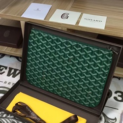 [고급형]고야드 클러치 그린