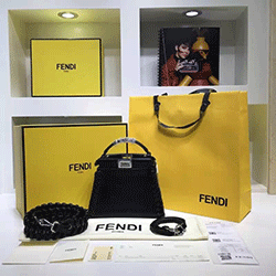 펜디 마이크로 피카부 스팽글 토드백 8210