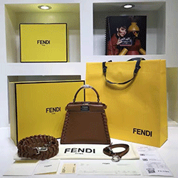 펜디 마이크로 피카부 스팽글 토드백 8210