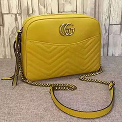 구찌 마몬트 마틀라쎄 미디움 숄더백 443499