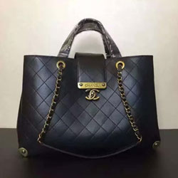 샤넬 램스킨 토트백