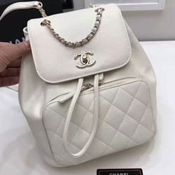 샤넬 캐비어 백팩