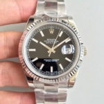 로렉스 데이저스트 은장 블랙판 41mm Ref.88650 (최고급형)