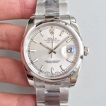 로렉스 데이저스트 은장 실버판 36mm Ref.11620 (최고급형)