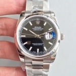로렉스 데이저스트 은장 블랙판(기본다이얼) 36mm Ref.11620 (최고급형)